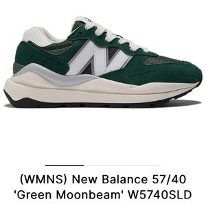 WOMENS New Balance 57/40 / Green Moonbeam / size 6.5 / BRAND NEW W/ BOX!!